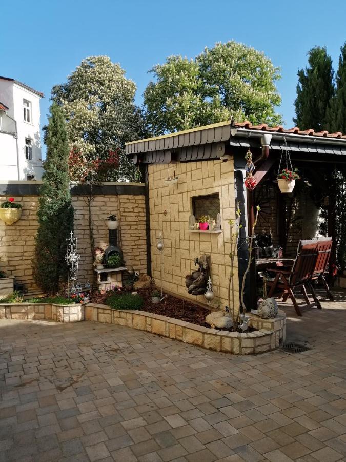 Usis_Ferienwohnung Im Harz เควดลินบวร์ก ภายนอก รูปภาพ