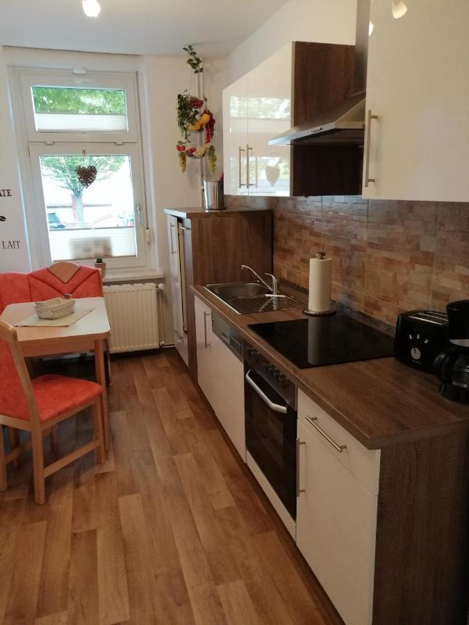 Usis_Ferienwohnung Im Harz เควดลินบวร์ก ภายนอก รูปภาพ